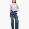 Maglia a maniche lunghe con scollo a V