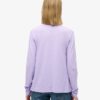 Maglia a maniche lunghe con scollo a V