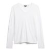 Maglia a maniche lunghe con scollo a V