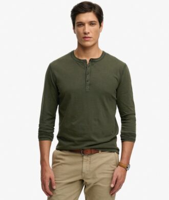Maglia Henley a maniche lunghe