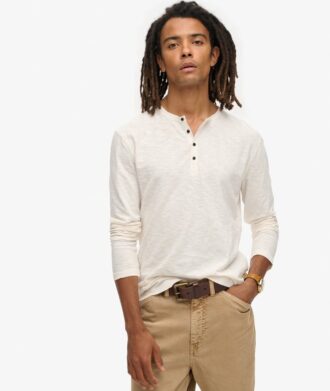 Maglia Henley a maniche lunghe