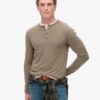 Maglia Henley a maniche lunghe