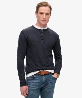 Maglia Henley a maniche lunghe