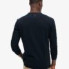 Maglia Henley con texture Vintage