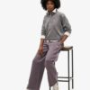 Maglia in velluto Country Club con mezza zip Maglia in velluto Country Club con mezza zip