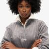 Maglia in velluto Country Club con mezza zip Maglia in velluto Country Club con mezza zip