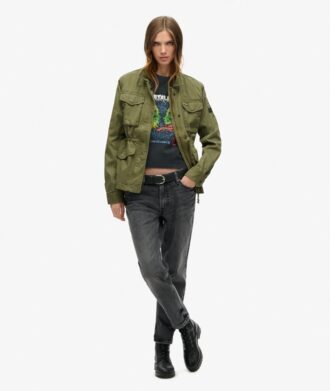 Maglietta con maniche ad aletta Metallica X Superdry