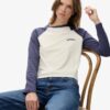 Maglietta da baseball a maniche lunghe con logo Essential
