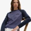 Maglietta da baseball a maniche lunghe con logo Essential
