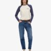 Maglietta da baseball a maniche lunghe con logo Essential