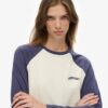 Maglietta da baseball a maniche lunghe con logo Essential