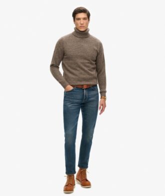 Maglione a collo alto in felpa