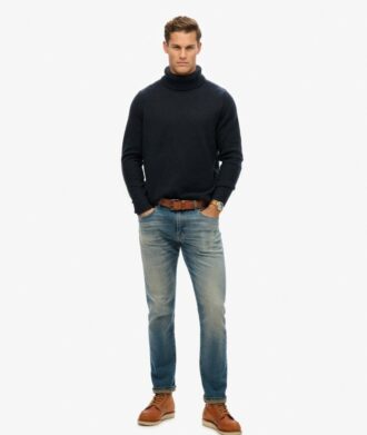 Maglione a collo alto in felpa