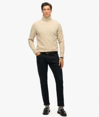 Maglione a collo alto in felpa
