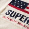 Maglione a collo alto in maglieria stile americano