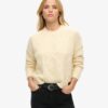 Maglione a trecce spesse