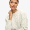 Maglione a trecce spesse Maglione a trecce spesse