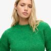 Maglione corto in maglia con texture Vintage Maglione corto in maglia con texture Vintage