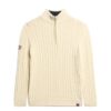 Maglione da rugby lavorato a maglia con mezza zip Maglione da rugby lavorato a maglia con mezza zip