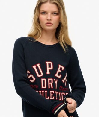 Maglione girocollo morbido con stampa grafica