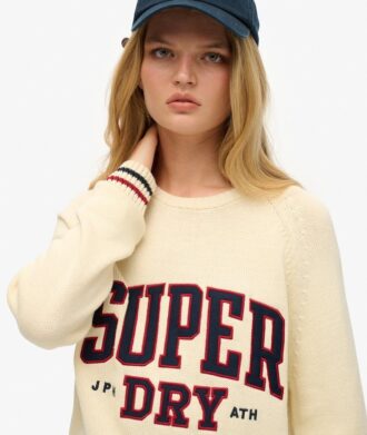 Maglione girocollo morbido con stampa grafica