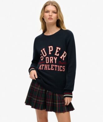 Maglione girocollo morbido con stampa grafica