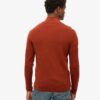 Maglione in lana merino con mezza zip Maglione in lana merino con mezza zip