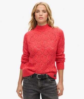 Maglione in maglia pointelle