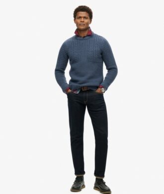 Maglione Jacob in maglieria a trecce
