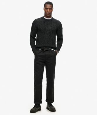 Maglione Jacob in maglieria a trecce