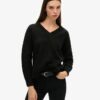 Maglione oversize con scollo a V