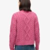 Maglione polo con lavorazione a trecce Aran Maglione polo con lavorazione a trecce Aran