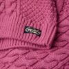 Maglione polo con lavorazione a trecce Aran Maglione polo con lavorazione a trecce Aran