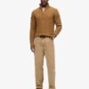 Maglione Vintage Jacob con lavorazione a trecce e mezza zip Maglione Vintage Jacob con lavorazione a trecce e mezza zip