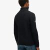 Maglione Vintage Jacob con lavorazione a trecce e mezza zip Maglione Vintage Jacob con lavorazione a trecce e mezza zip