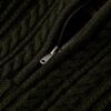 Maglione Vintage Jacob con lavorazione a trecce e mezza zip Maglione Vintage Jacob con lavorazione a trecce e mezza zip