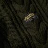 Maglione Vintage Jacob con lavorazione a trecce e mezza zip Maglione Vintage Jacob con lavorazione a trecce e mezza zip