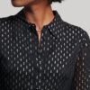 Miniabito a camicia stampato