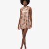 Miniabito A-Line con paillettes