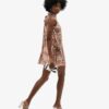 Miniabito A-Line con paillettes