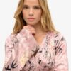 Miniabito in jacquard con maniche svasate Miniabito in jacquard con maniche svasate
