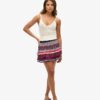Minigonna Vintage a balze Minigonna Vintage a balze