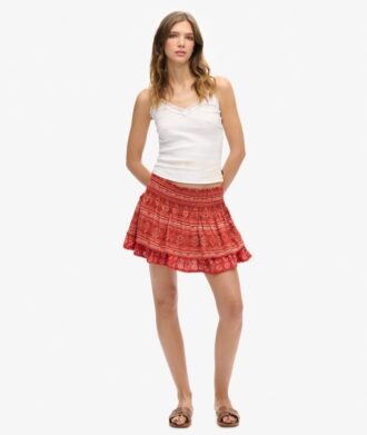 Minigonna Vintage a balze