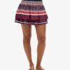 Minigonna Vintage a balze Minigonna Vintage a balze