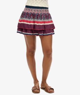Minigonna Vintage a balze