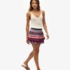 Minigonna Vintage a balze Minigonna Vintage a balze