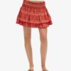 Minigonna Vintage a balze Minigonna Vintage a balze