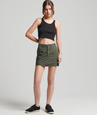 Minigonna Vintage in stile utility