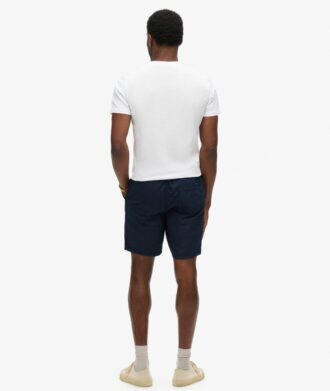 Pantaloncini a pois indaco