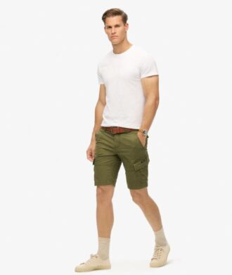 Pantaloncini cargo in Organic Cotton